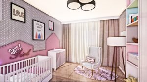 wizualizacje pokoju dziecięcego