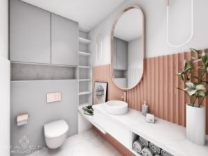 łazienka living coral