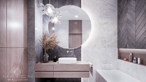 Nowoczesna i elegancka łazienka