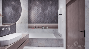 Nowoczesna i elegancka łazienka