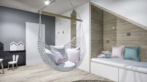 wizualizacje pokoju dziecięcego