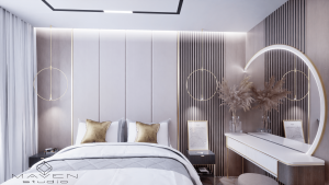 Nowoczesna i przytulna sypialnia